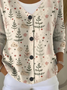 Women Christmas Long Sleeve Comfy Casual Cardigan