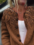 Women Floral Long Sleeve Comfy Vintage Printing Cardigan