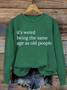 Casual Crew Neck Halloween Sweatshirt