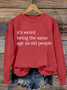 Casual Crew Neck Halloween Sweatshirt