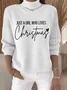 Women Christmas Long Sleeve Comfy Vintage Sweater