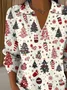Women Christmas Long Sleeve Comfy Vintage Sweater