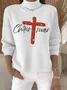 Women Christmas Long Sleeve Comfy Vintage Sweater