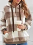 Vintage Hoodie Color Block Sweatshirt Printing