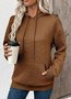 Casual Hoodie Plain Hoodie