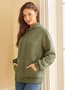 Casual Hoodie Plain Hoodie