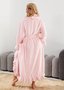 Casual Shawl Collar Nightdress