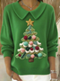 Women Christmas Long Sleeve Comfy Casual Printing Sweater