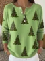 Women Christmas Long Sleeve Comfy Casual Printing Sweater