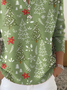 Women Christmas Long Sleeve Comfy Casual Printing Sweater