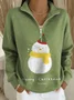 Women Christmas Long Sleeve Comfy Casual Sweater