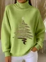 Women Christmas Long Sleeve Comfy Vintage Sweater