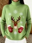 Women Christmas Long Sleeve Comfy Vintage Sweater