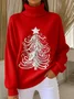 Women Christmas Long Sleeve Comfy Vintage Sweater
