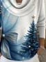 Women Christmas Long Sleeve Comfy Casual Printing Sweater