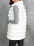 Plain Casual Loose Others Vest