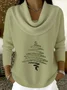 Women Christmas Long Sleeve Comfy Casual Printing Sweater
