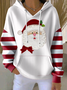 Casual Hoodie Striped Hoodie Printing