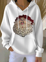 Casual Hoodie Santa Claus Hoodie Printing