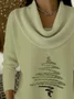 Women Christmas Long Sleeve Comfy Casual Printing Sweater