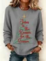 Vintage Crew Neck Christmas Sweatshirt