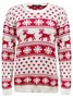 Women Snowflake Long Sleeve Comfy Casual Printing Sweater