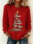 Vintage Crew Neck Christmas Sweatshirt