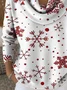 Women Christmas Long Sleeve Comfy Casual Printing Sweater