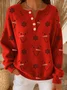 Women Christmas Long Sleeve Comfy Casual Sweater