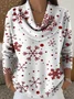 Women Christmas Long Sleeve Comfy Casual Printing Sweater