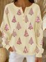 Women Christmas Long Sleeve Comfy Casual Sweater