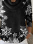 Women Christmas Long Sleeve Comfy Casual Printing Sweater