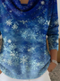 Women Christmas Long Sleeve Comfy Casual Printing Sweater