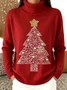 Women Christmas Long Sleeve Comfy Vintage Sweater