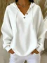 Casual Hoodie Plain Hoodie