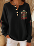Women Christmas Long Sleeve Comfy Casual Sweater