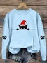 Vintage Crew Neck Christmas Sweatshirt