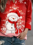 Women Christmas Long Sleeve Comfy Casual Sweater