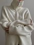 Women Plain Long Sleeve Comfy Casual Cardigan