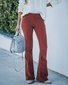 Women Plain Long Pants Elegant Spring/Fall Trousers