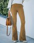 Women Plain Long Pants Elegant Spring/Fall Trousers