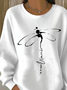 Vintage Crew Neck Dragonfly Sweatshirt