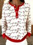 Women Christmas Long Sleeve Comfy Casual Sweater