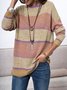 Casual Long Sleeve Knitted Tunic Sweater Knit Jumper