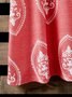 Tribal Sleeveless V Neck Plus Size Casual Short sleeve Knit Dress