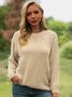 Plus size thickening Cotton Casual Sweater