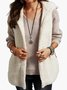 New Women Chic Vintage Holiday Casual Wool Blend Knit coat