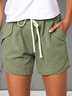 Simple casual loose personality shorts