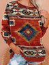 Tribal Vintage Long Sleeve Round Neck Sweatshirts