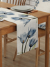 13*72 Table Cloth Floral Leaf Table Tarps Party Decorations
